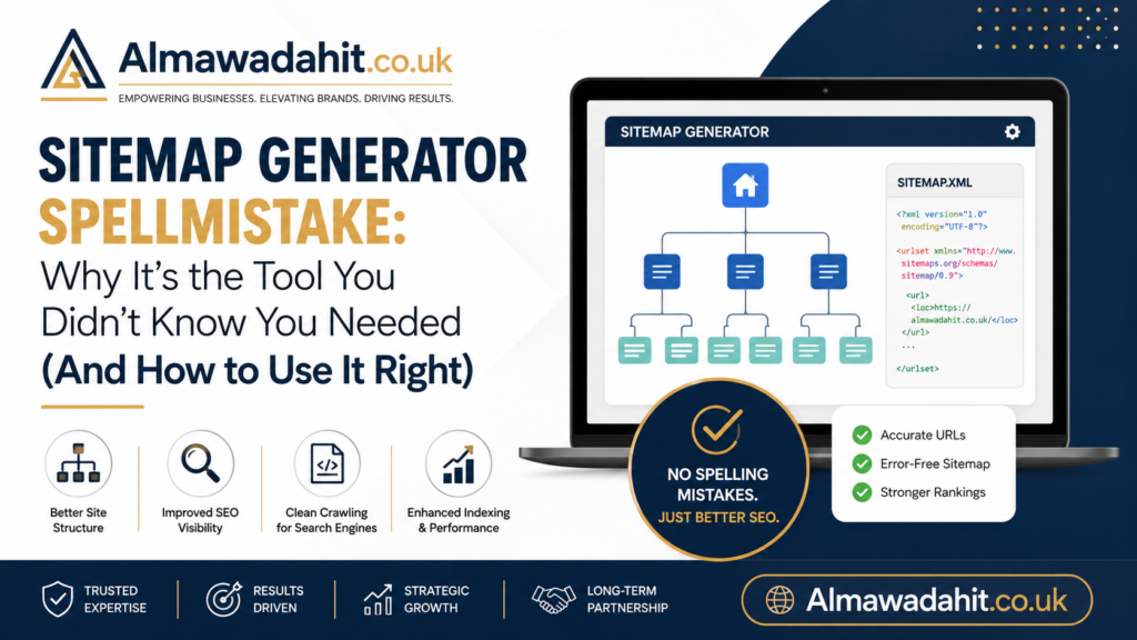 sitemap generator spellmistake