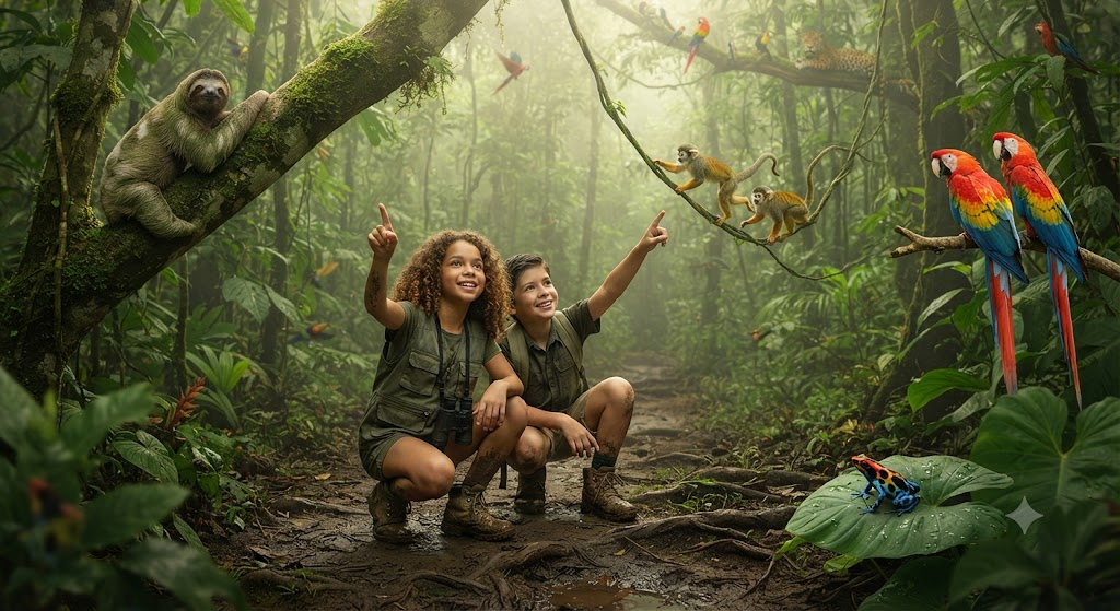 Animals From the Amazon Rain Forest